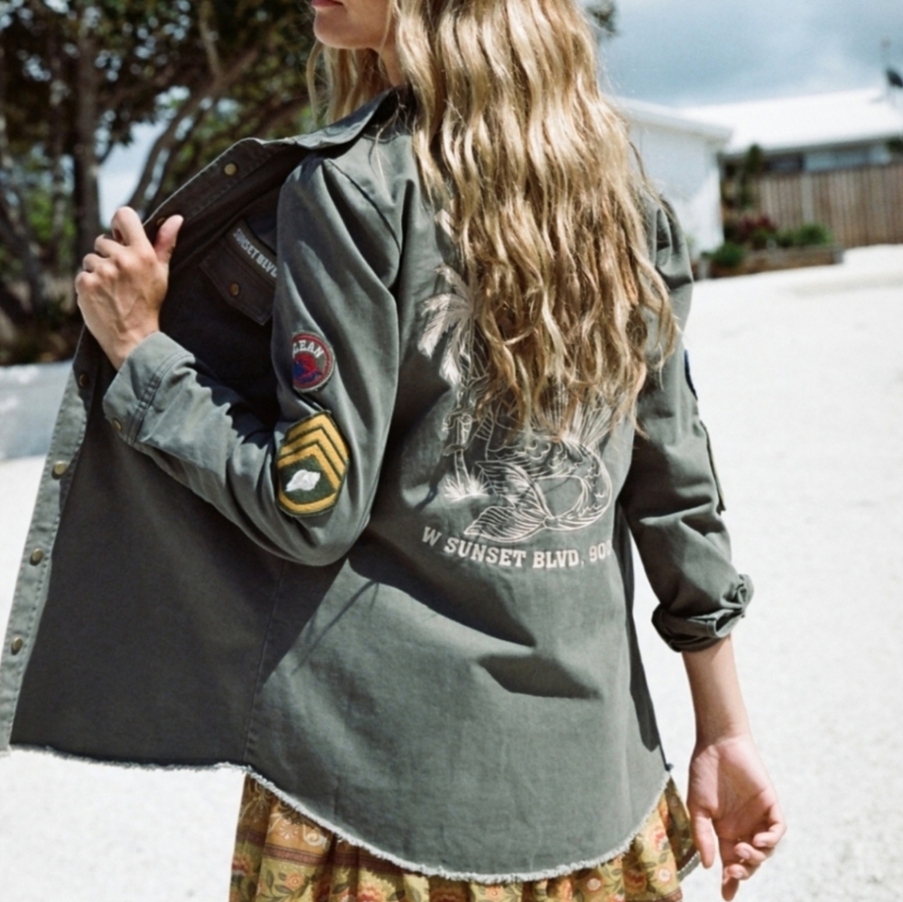 Spell mermaid twill jacket